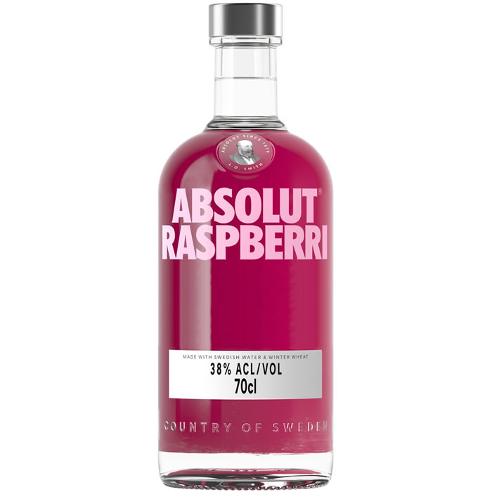 ABSOLUT – Vodka à la framboise 70cl