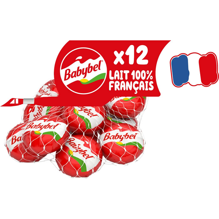 BABYBEL – Fromage au lait pasteurisé en portions 264g