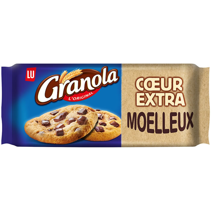 GRANOLA – Cookies moelleux aux pépites de chocolat 208g