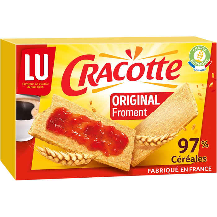 CRACOTTE – Tartines craquantes au froment 250 g