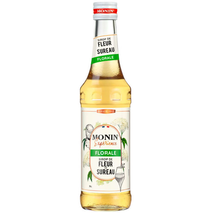 MONIN – Sirop de fleur de sureau 33 cl