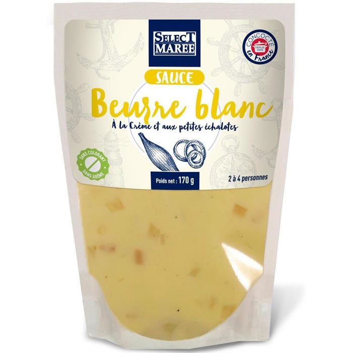 Sauce au beurre blanc, crème et échalotes – SELECT MAREE