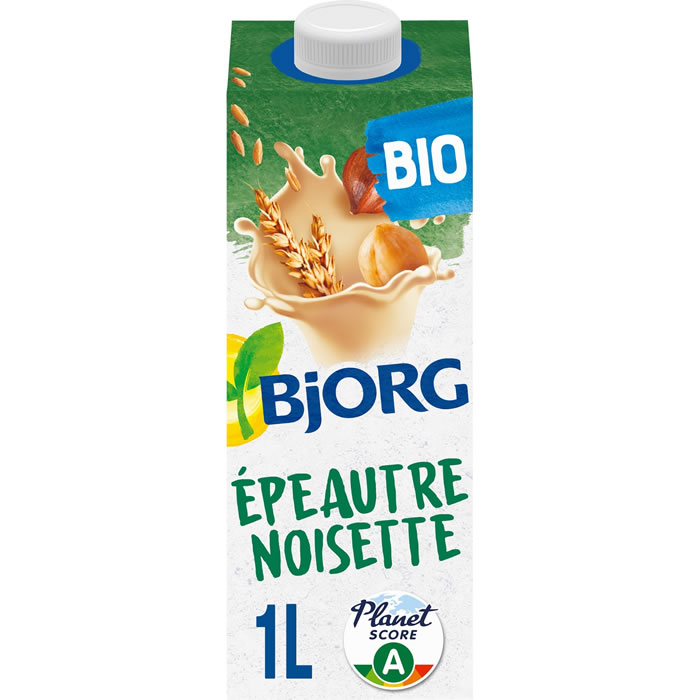BJORG – Boisson végétale à l’épeautre et noisette bio 1L