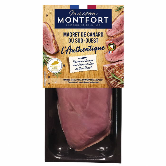 MAISON MONTFORT – Magret de canard cru du Sud-Ouest IGP 360 g