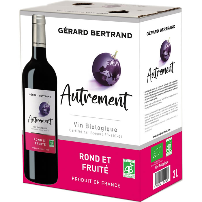 Vin rouge bio IGP PAYS D’OC Gérard Bertrand – Autrement