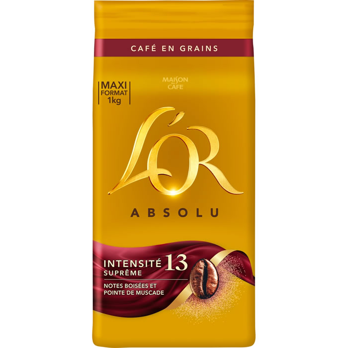 L’OR Absolu – Café en grain N°13 1kg