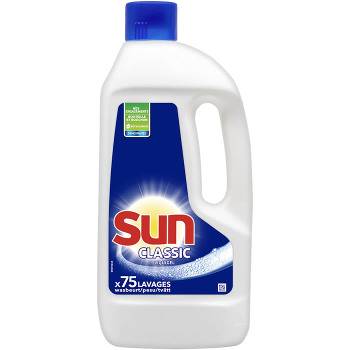 SUN Classic Gel liquide lave-vaisselle 1,5 L