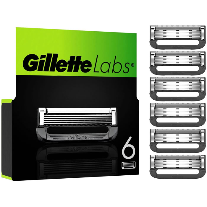 GILLETTE Labs – Recharges 5 lames pour rasoir