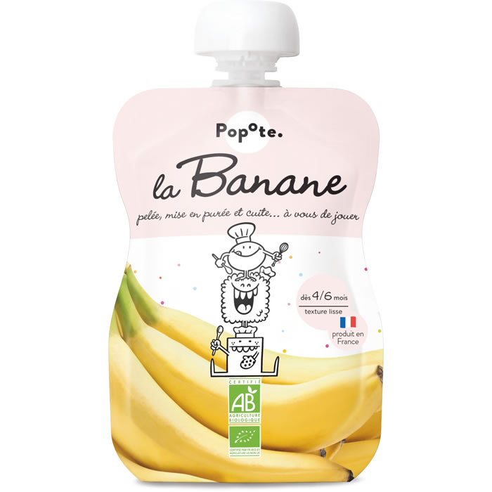 POPOTE – Dessert banane 120 g