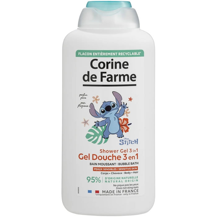 CORINE DE FARME – Gel douche et shampoing 3en1 Lilo et Stitch 500 ml
