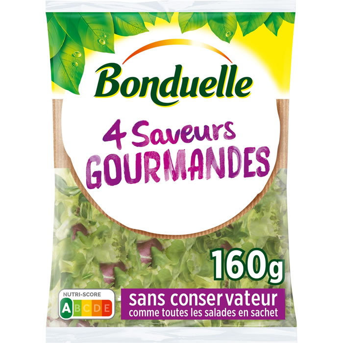 BONDUELLE – Salade composée 4 saveurs gourmandes