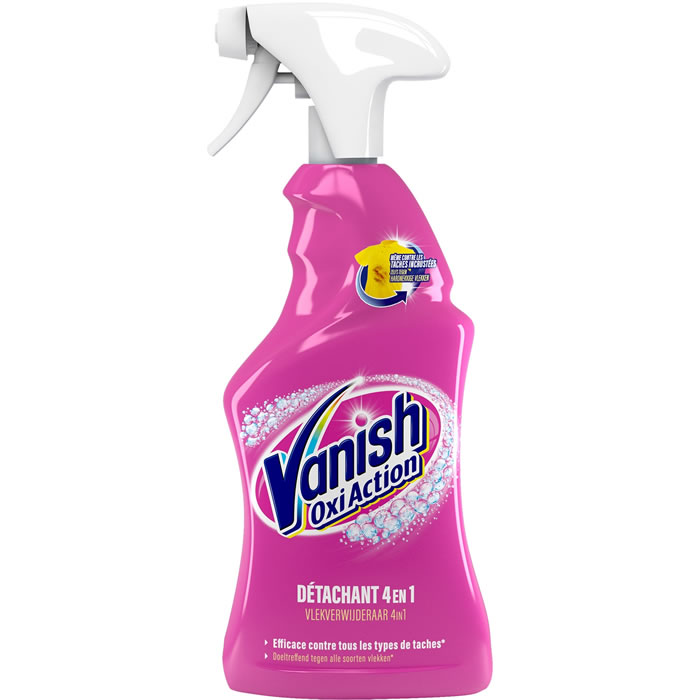 VANISH Oxi Action Détachant spray 4en1 pour textile 750 ml