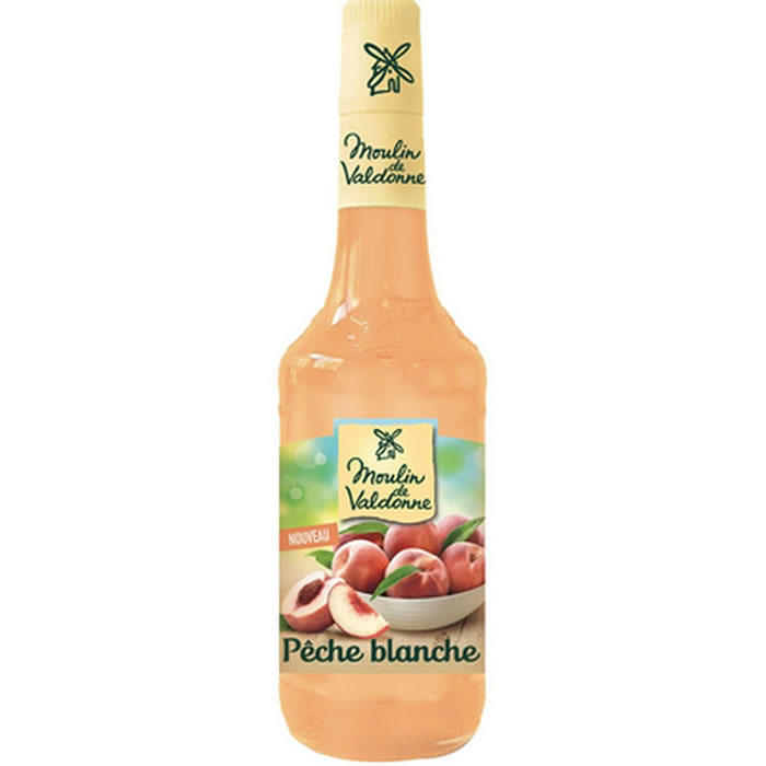 MOULIN DE VALDONNE – Sirop de pêche blanche 70 cl