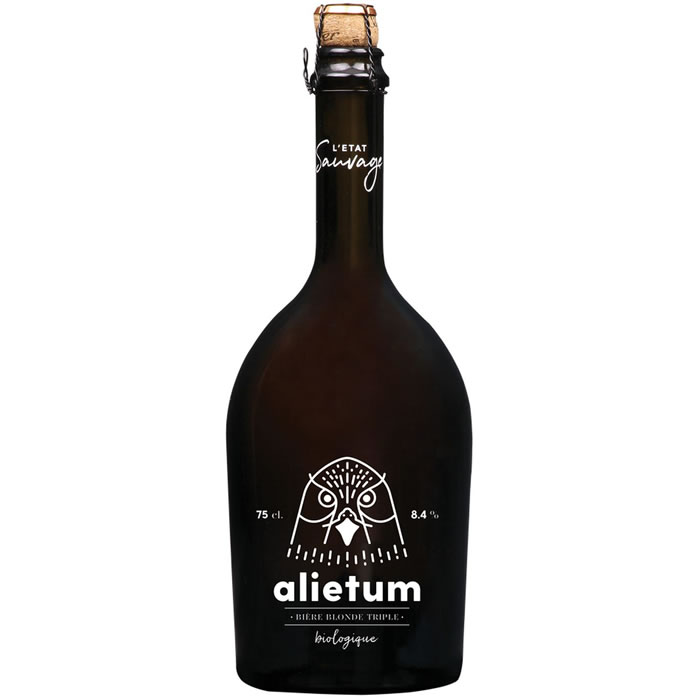 ALIETUM – Bière blonde triple bio 75 cl