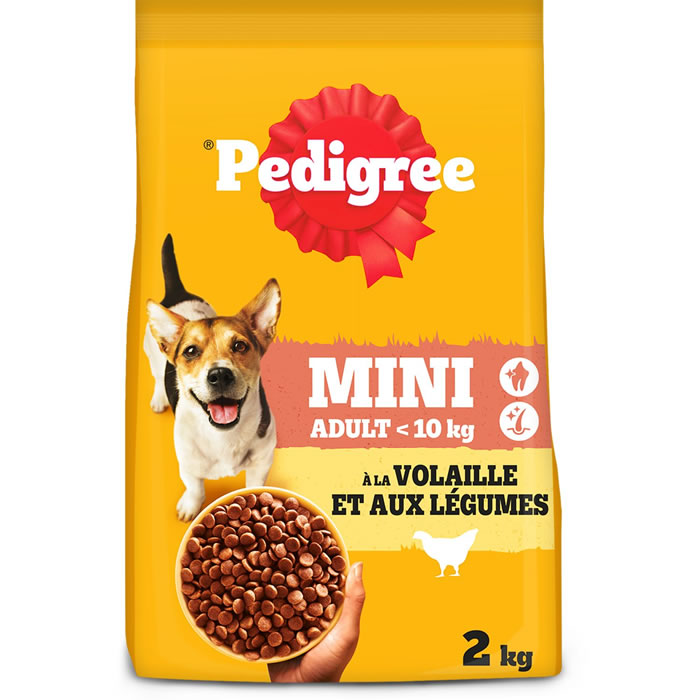 PEDIGREE Croquettes pour chien à la volaille et légumes