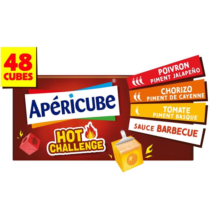 APERICUBE – Dès de fromage multi-variétés 250g