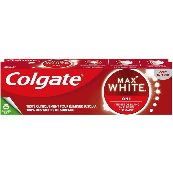 COLGATE Max White One – Dentifrice blancheur 75 ml