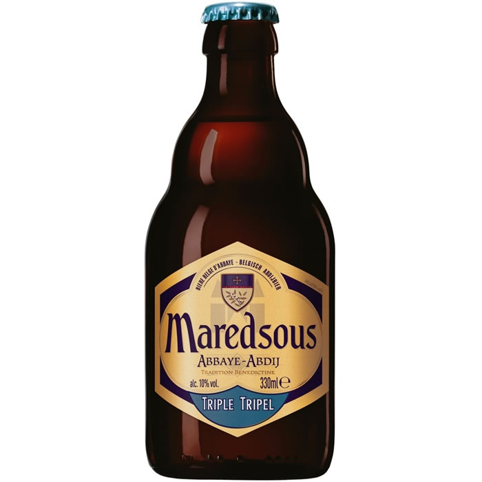 MAREDSOUS – Bière blonde triple Belge 33 cl