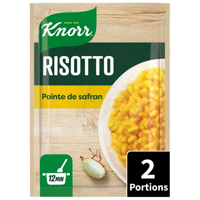 KNORR – Risotto instantanée pointe de safran 175g