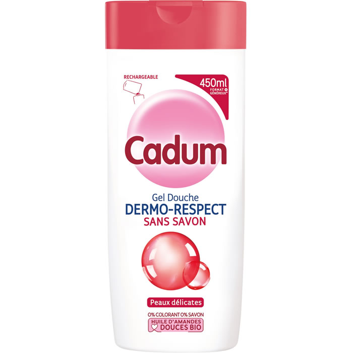 CADUM Dermo-Respect – Gel douche sans savon 450 ml