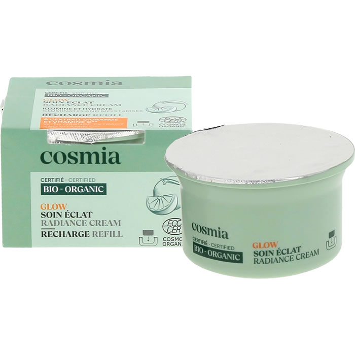 COSMIA Expert Recharge crème visage à l’extrait d’orange et vitamine C bio – 50ml