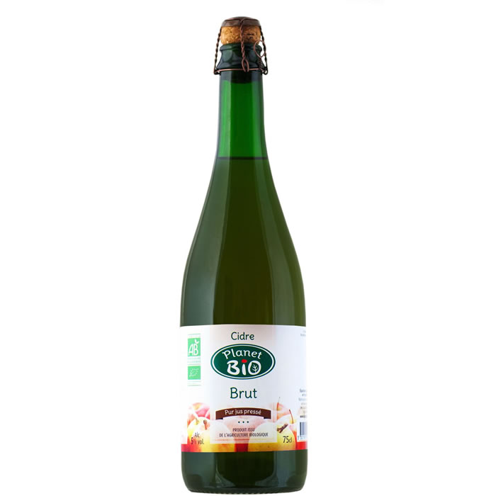 PLANET BIO – Cidre brut bio 75 cl