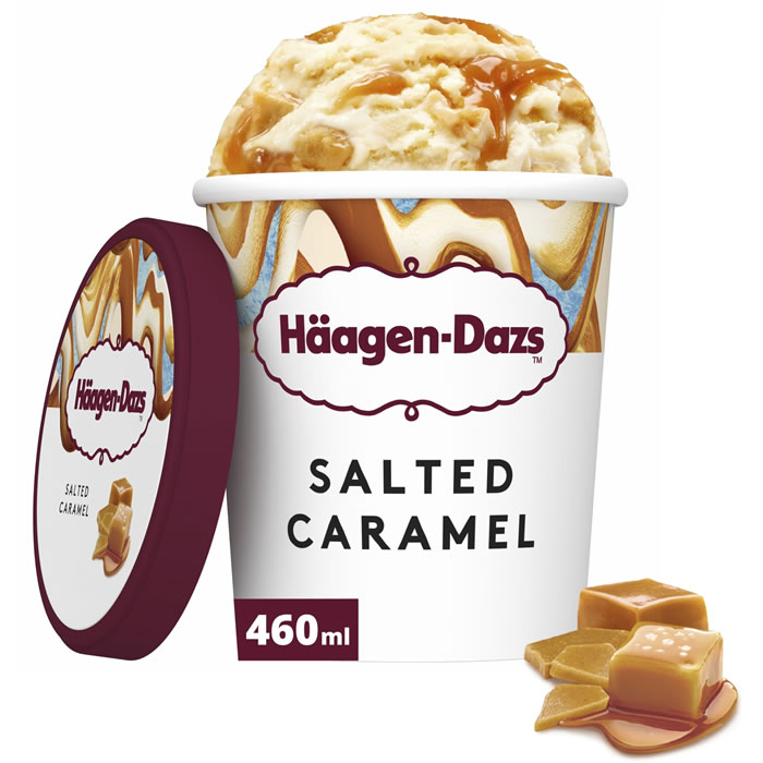 HÄAGEN-DAZS – Crème glacée au caramel beurre salé