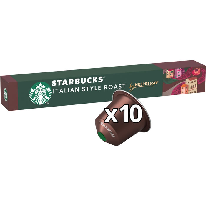 STARBUCKS Italian Style Roast – Capsules de café espresso N°11 10 capsules