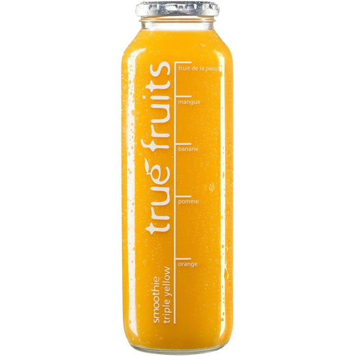 TRUE FRUITS – Smoothie Triple Yellow 75 cl