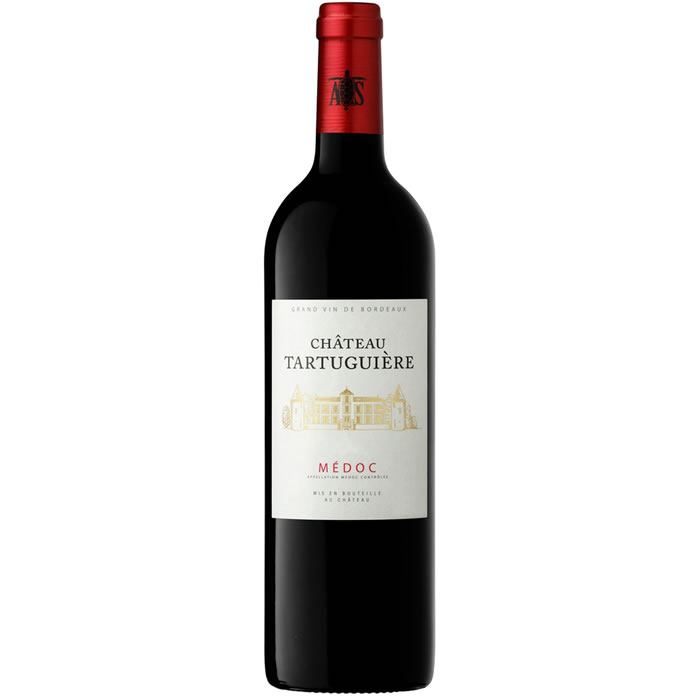 Vin rouge AOP MEDOC Château Tartuguière 75 cl