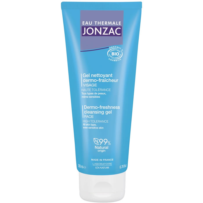 EAU THERMALE JONZAC Gel nettoyant dermo‑fraîcheur 200 ml