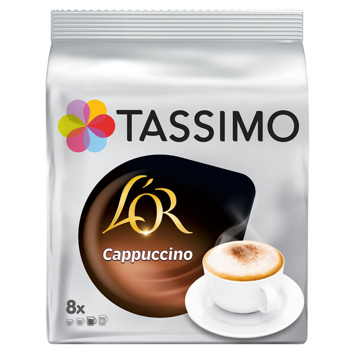 TASSIMO L’Or – Dosettes de café cappuccino (8 dosettes)