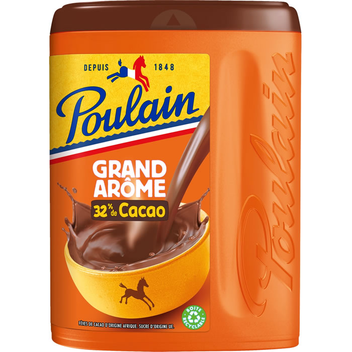 POULAIN Grand arôme Chocolat en poudre Grand Format (800g)
