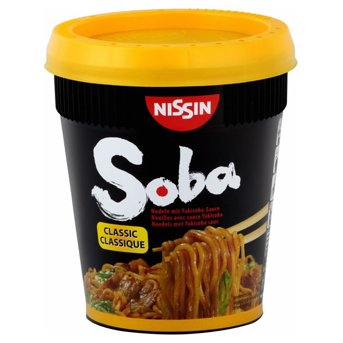 NISSIN Soba – Nouilles avec sauce yakisoba – 90 g