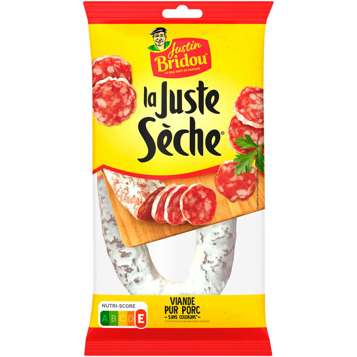 JUSTIN BRIDOU La Juste Sèche – Saucisson sec nature 275g
