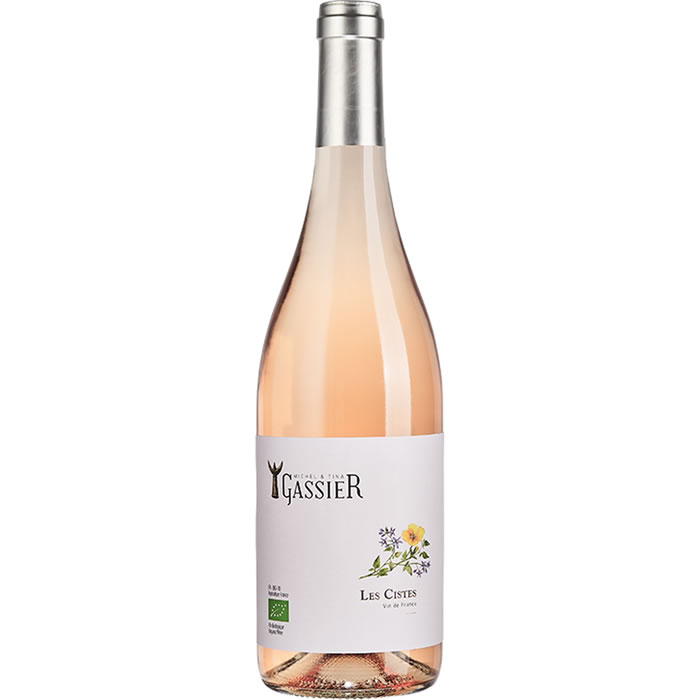 Domaine Gassier – Vin rosé bio VIN DE FRANCE 75cl