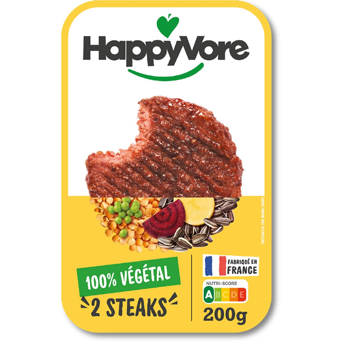HAPPYVORE – Steaks végétaux