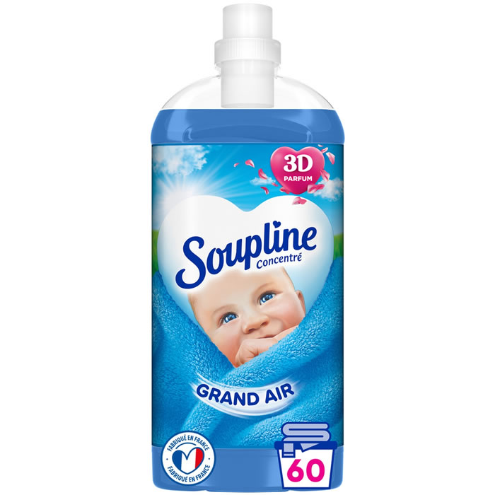 SOUPLINE Grand Air Adoucissant concentré grand air 1,35 L