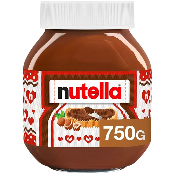 NUTELLA – Pâte à tartiner cacao & noisettes (750g) 750 g
