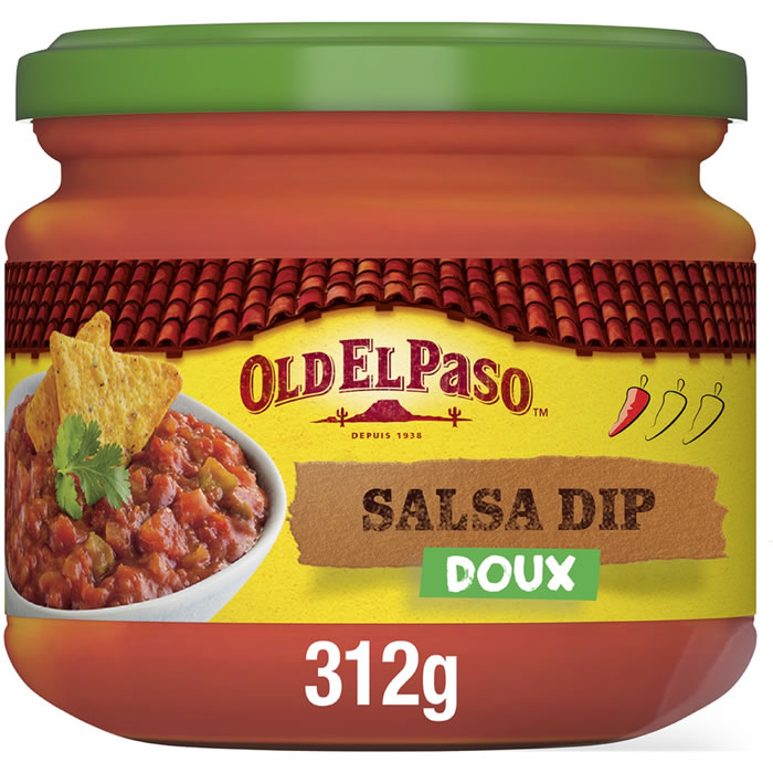 OLD EL PASO Sauce salsa dip douce 312g