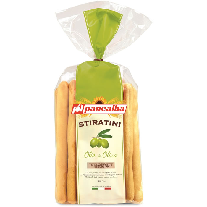 PANEALBA Gressins à l’huile d’olive 250g