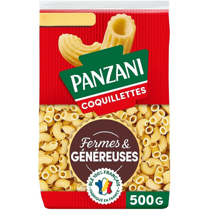 PANZANI Fermes & Généreuse Coquillettes 500g