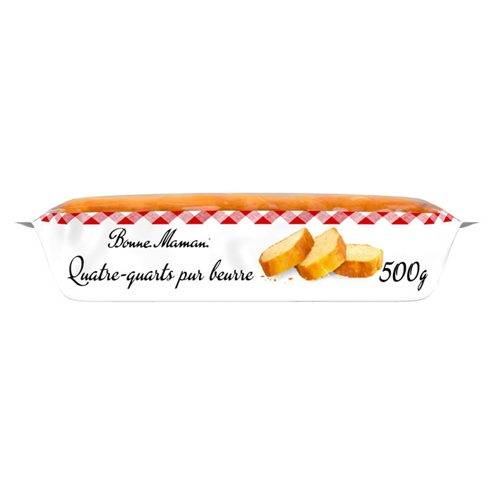 BONNE MAMAN – Quatre quarts nature pur beurre 500g