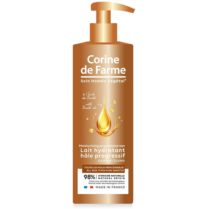 CORINE DE FARME – Lait hydratant hâle progressif 150 ml