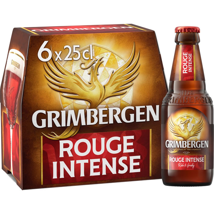 GRIMBERGEN – Bière Belge Rouge Intense 6 x 25 cl