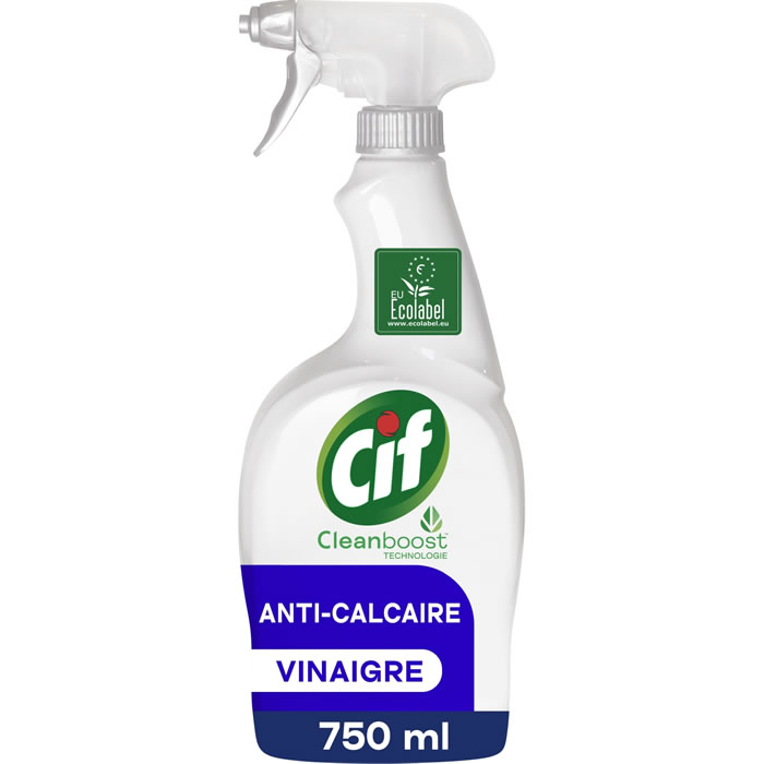 CIF Nettoyant spray anti-calcaire 750 ml