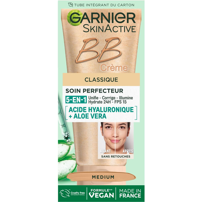 GARNIER Skin Active – BB crème 5en1 teinte medium SPF15 50 ml