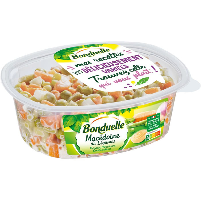 BONDUELLE – Macédoine de légumes assaisonnée 320 g