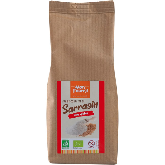 MON FOURNIL – Farine de sarrasin bio 400 g