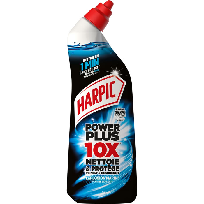 HARPIC Power Plus Gel nettoyant WC explosion marine 750 ml